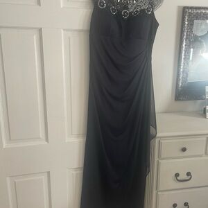 Elegant Black Evening Gown
